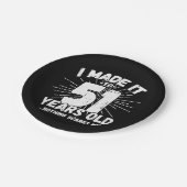 51 Jaar Oud Sarcastisch Meme Grappig 51e Verjaarda Papieren Bordje (Gekanteld)