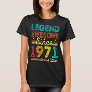 51 jaar oude  legering Geweldige sinds 1971 51t T-shirt