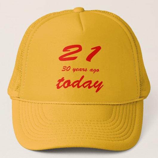 51 jaar trucker pet (Voorkant)