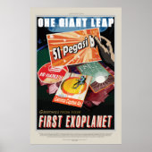 51 Pegasi b - Poster du tourisme spatial (Devant)