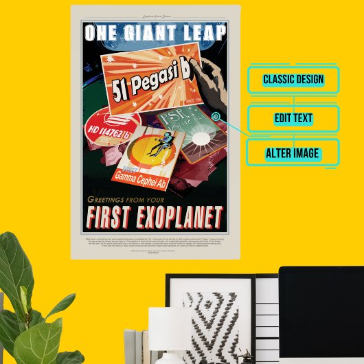 51 Pegasi b - Poster du tourisme spatial