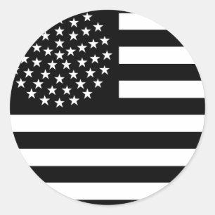 51 ster Amerikaanse vlag Ronde Sticker