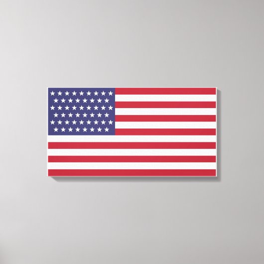 51 stervlag van de Verenigde Staten van Amerika (V Canvas Afdruk (Voorkant)