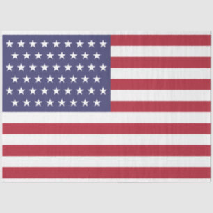 51 stervlag van de Verenigde Staten van Amerika (V Tissuepapier