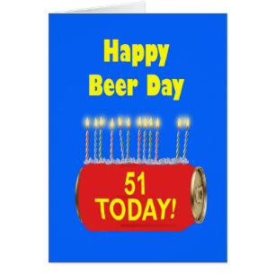 51e Happy Beer Day Verjaardag