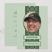 51e uitnodiging van de Partij van de Dagen Voeg ee (Voorkant / Achterkant)