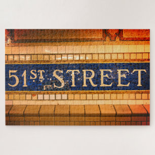 51st Street, Times Square, Manhattan, NYC Legpuzzel