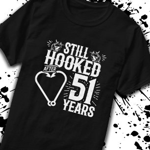 51ste Jubileum paren gehuwd 51 jaar T-shirt