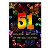 51ste verjaardag nog steeds springend (Voorkant)