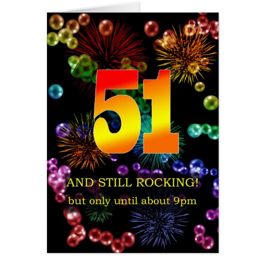 51ste verjaardag nog steeds springend (Voorkant)
