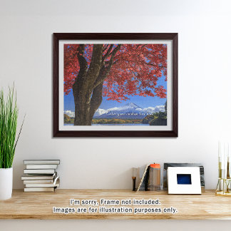 [520] Mt.Fuji – Crimson Leaves and a Snowy Crown Legpuzzel