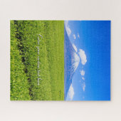 [520] Mt.Fuji – Spring Sprouts in Tea Fields Legpuzzel (Horizontaal)