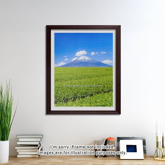 [520] Mt.Fuji – Spring Sprouts in Tea Fields Legpuzzel