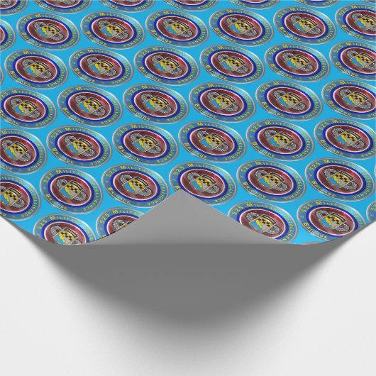 525th MI Military Intelligence Brigade “Airborne” Cadeaupapier (Hoek)