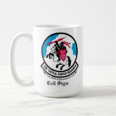 526th Signe fait sur commande de la tasse de café (Gauche)