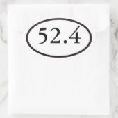 52.4 OVALE STICKER (Tas)