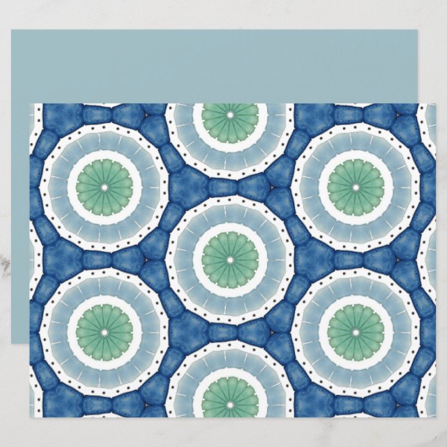 52 Blauw (Voorkant / Achterkant)
