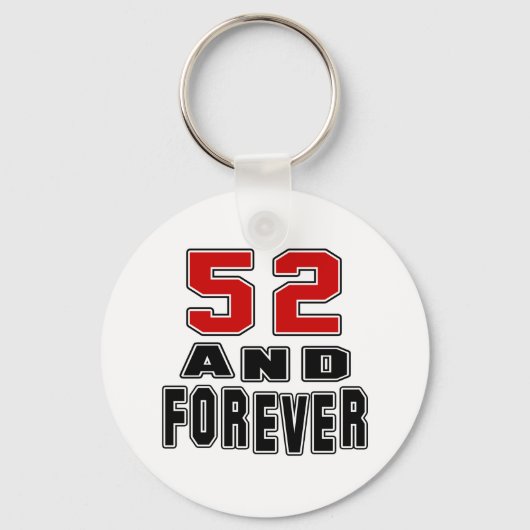 52 design voor verjaardag sleutelhanger (Voorkant)