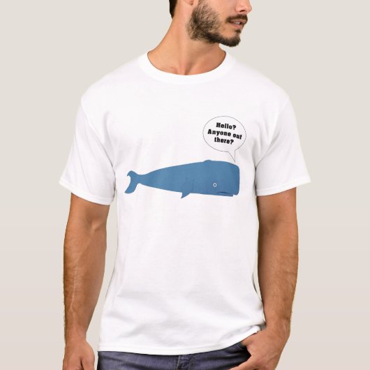 52 Hertz - De langste walvis ter wereld T-shirt (Voorkant)