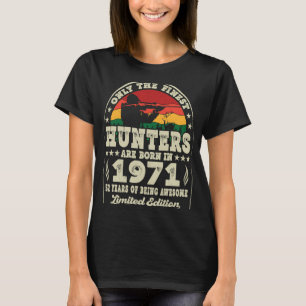 52 jaar 1971 52e jaar Oude Ouderjagers T-shirt