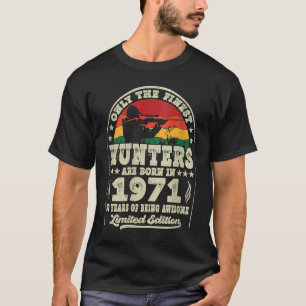 52 jaar 1971 52e jaar Oude Ouderjagers T-shirt