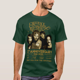 52 Jaar Creedence Clearwater Revival grappig T-shirt