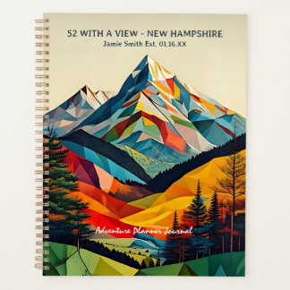 52 Met een Uitzicht New Hampshire Mountain Peaks S Planner