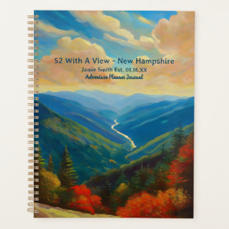 52 Met een Uitzicht New Hampshire Mountain Peaks S Planner