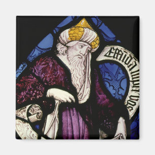 52:Roundel van de profeet Ezekiel, 15e eeuw Magneet