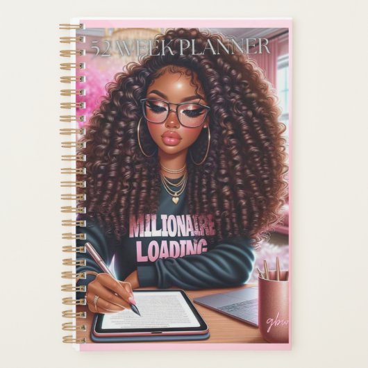 52 semaines Planificateur Millionaire Chargement (Devant)