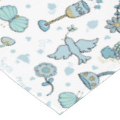 52 x 70" Nappe de séder Whimsical (Angle)