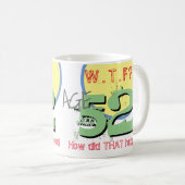 52e anniversaire de café Mug (Devant droit)