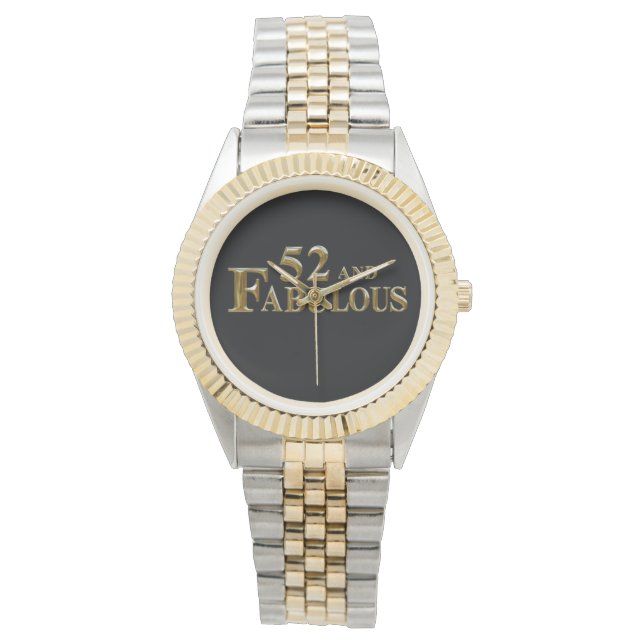 52e verjaardag horloge (Voorkant)