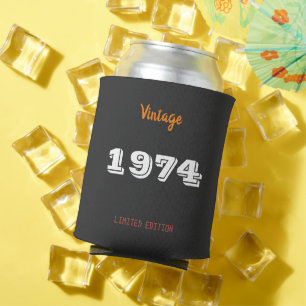 52e verjaardag Koelbox – Vintage 1974 Limited Blikjeskoeler