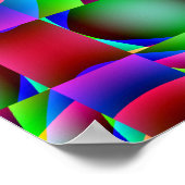 52x52 of Kleiner Poster Psychedelic Square Pattern (Hoek)