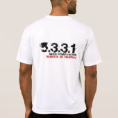 5331 Microfiber Sport Terug T-shirt (Achterkant)