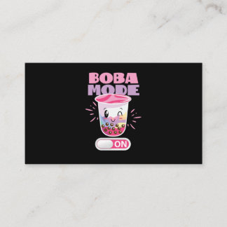 53.Boba Tea Boba-modus aan Visitekaartje