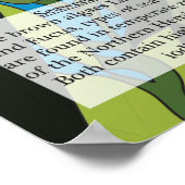 53. Iodine (I) Periodieke tabel van de elementen Poster (Hoek)