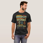 53 jaar oud 53 jaar  november 1968 t-shirt (Voorkant volledig)