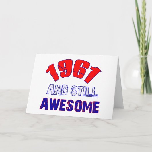 53 jaar oud Verjaardag Design Kaart (Voorkant)