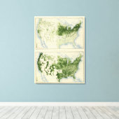 53 mei 1890 canvas afdruk (Insitu (Houten vloer))