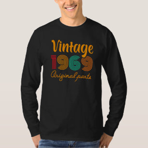 53e Birthday 1969 jaar geboortedag 1969 Orig T-shirt