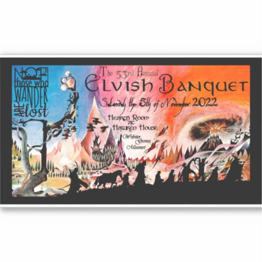 53e Stickers Elvish (Devant)