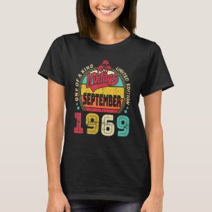 53e verjaardag Geweldige sinds september 1969 T-shirt