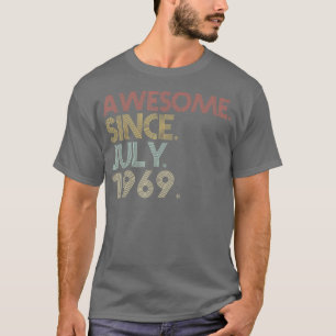 53e verjaardag van 52 jaar Geweldige sinds juli T-shirt