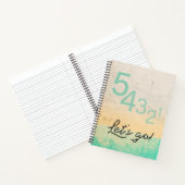 54321 Laten we gaan! Motivatie techniek moderne Notitieboek (Binnen)