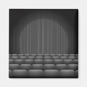 5460Grey Curtain Magneet