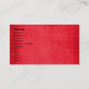 547_SOLID-RED-PAPER STEVIGE RODE TEXTUUR ALS VISITEKAARTJE