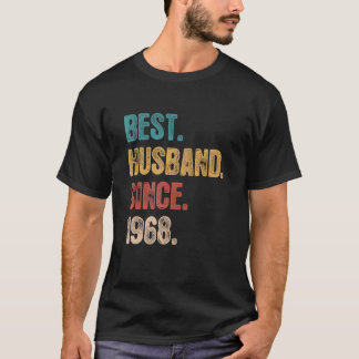 54 huwelijksverjaardag voor hem Beste man sinds T-shirt