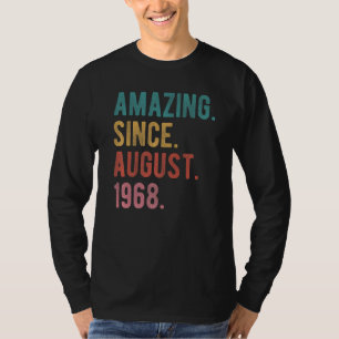 54 Jaar Oud 54e Verjaardag Geweldige sinds 19 augu T-shirt